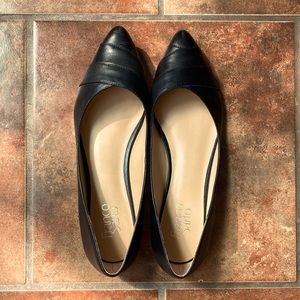 Franco Sarto Leather Ballet Flats NWOT Size 10